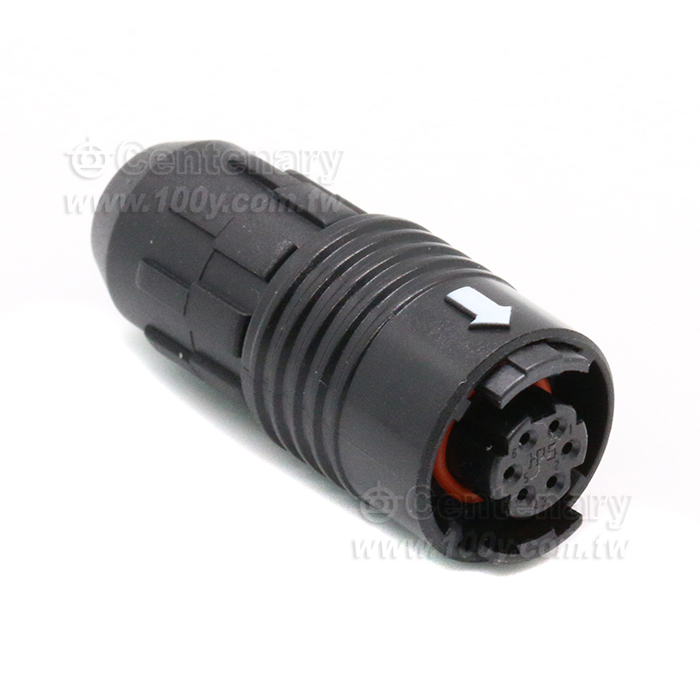 圓形連接器  公頭   5P - 165696 產品圖片
