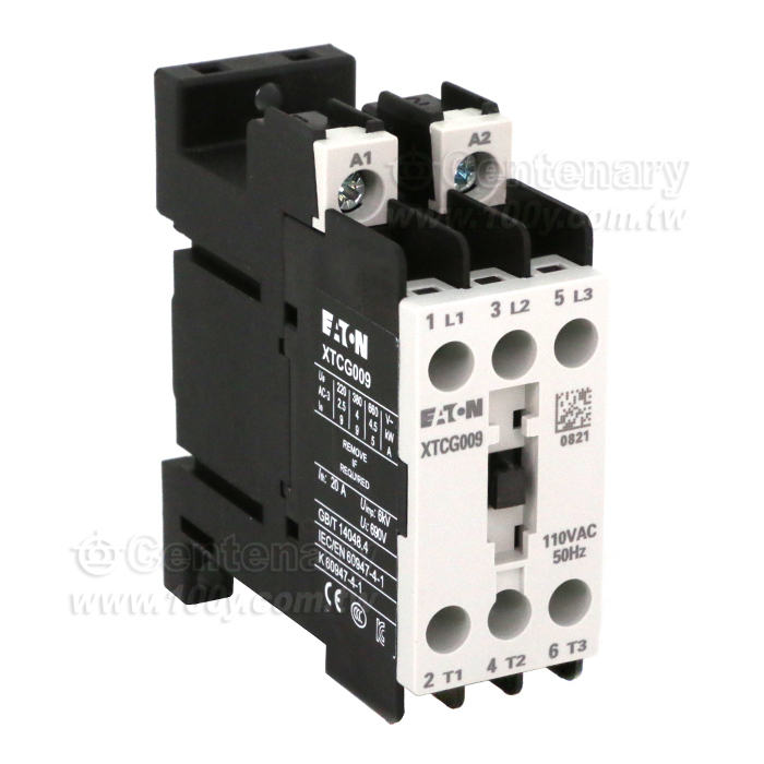 EATON伊頓穆勒-超薄型交流接觸器110VAC 9A  50Hz - 148644 產品圖片
