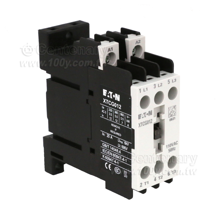 EATON伊頓穆勒-超薄型交流接觸器110VAC 12A  50Hz - 148645 產品圖片