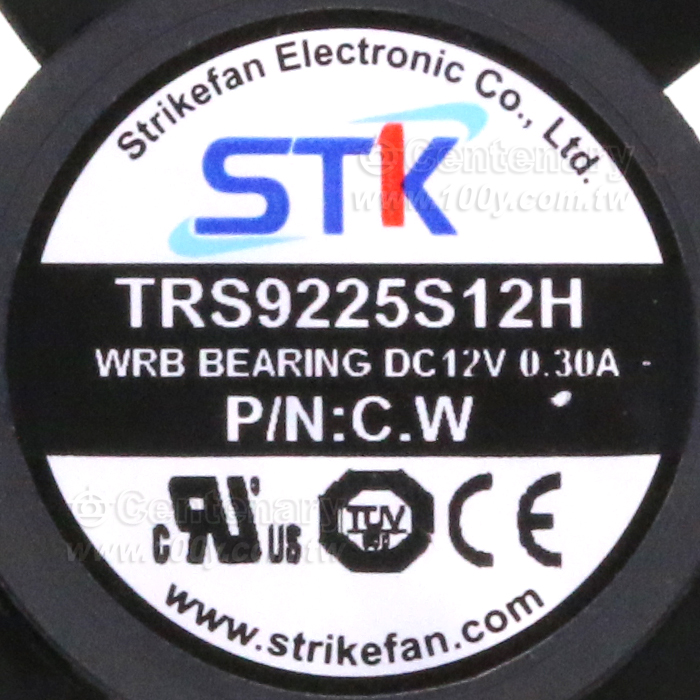 帶線式風扇 DC12V 92*92*25mm - 148283 產品圖片
