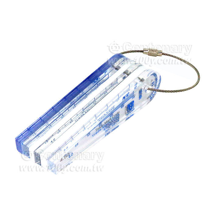 上藝(Sun Yieh)_PVC厚薄規 0.5-5mm\(10片/套) - 149830 產品圖片