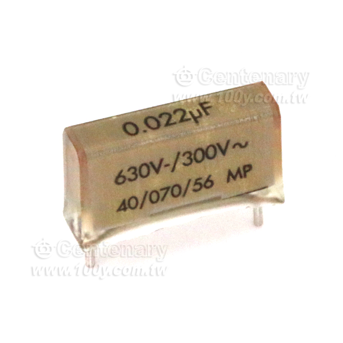 安規薄膜電容_ 0.022uf/630VAC P:15.2mm - 149867 產品圖片