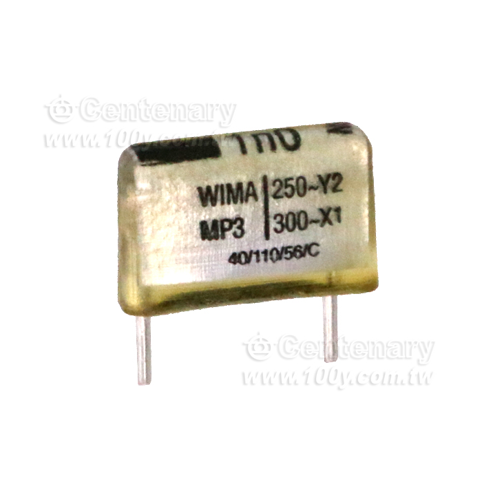 WIMA_金屬薄膜電容 0.001uF/250VAC  P:15mm - 149868 產品圖片