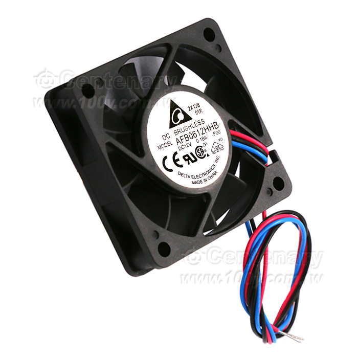 DELTA 風扇 12V 三线60*60*15mm - 150154 產品圖片
