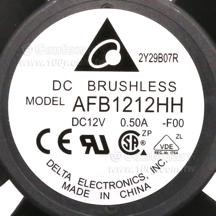 DELTA 風扇 12V 三线120*120*25mm - 150159 產品圖片