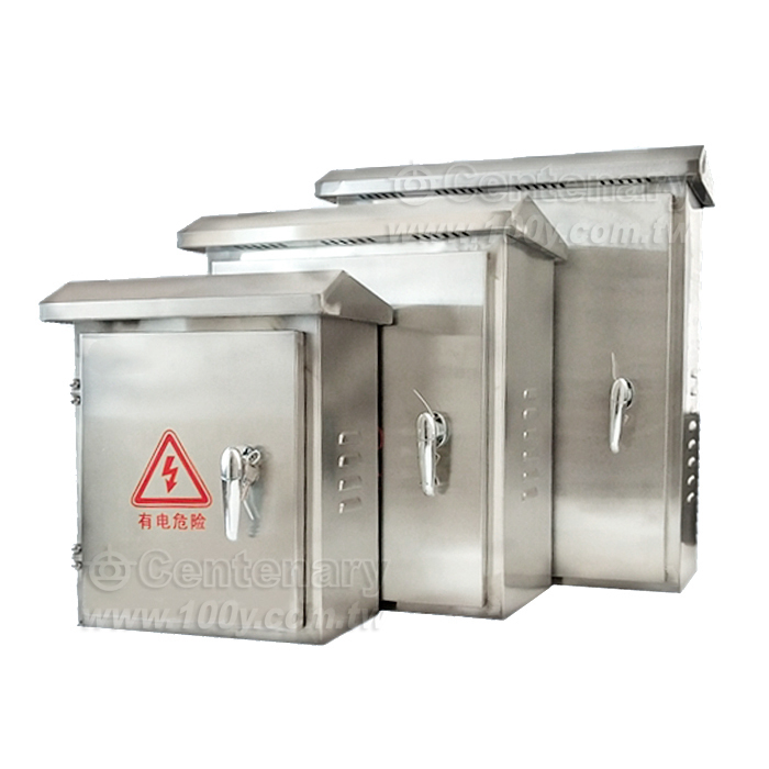 304戶外電箱 150*250*300MM安裝板尺寸：180*200MM 側邊帶散熱孔 - 142900 產品圖片