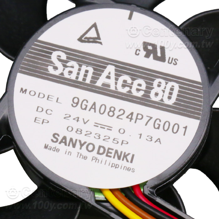 三洋直流風扇 80x80x15mm, 24VDC - 150856 產品圖片