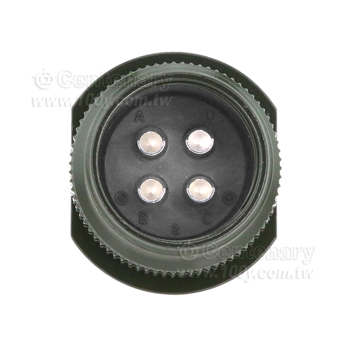 4P公端連線接頭23~35A/500Vac/700Vdc - 62037 產品圖片