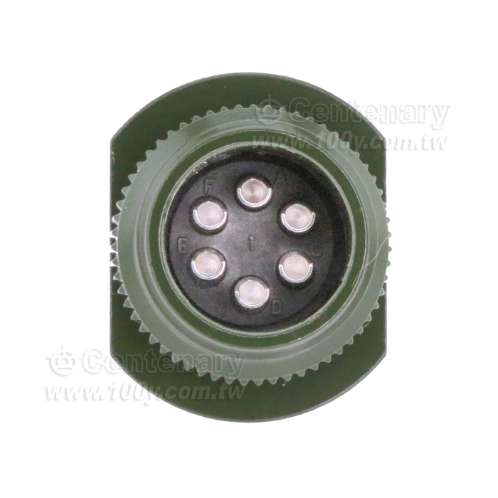 6P母端連接頭 13A~20A/200Vac/250Vdc - 63366 產品圖片