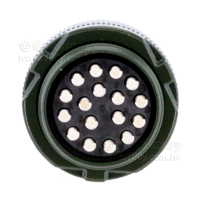 17P母端直管接頭  20A500Vac - 28685 產品圖片