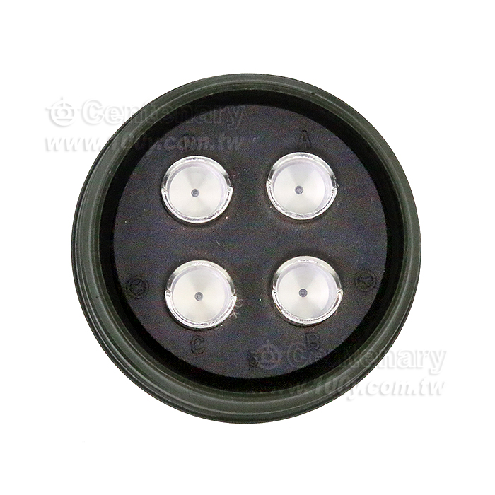 4P母端直管接頭 60A 500Vac - 32810 產品圖片