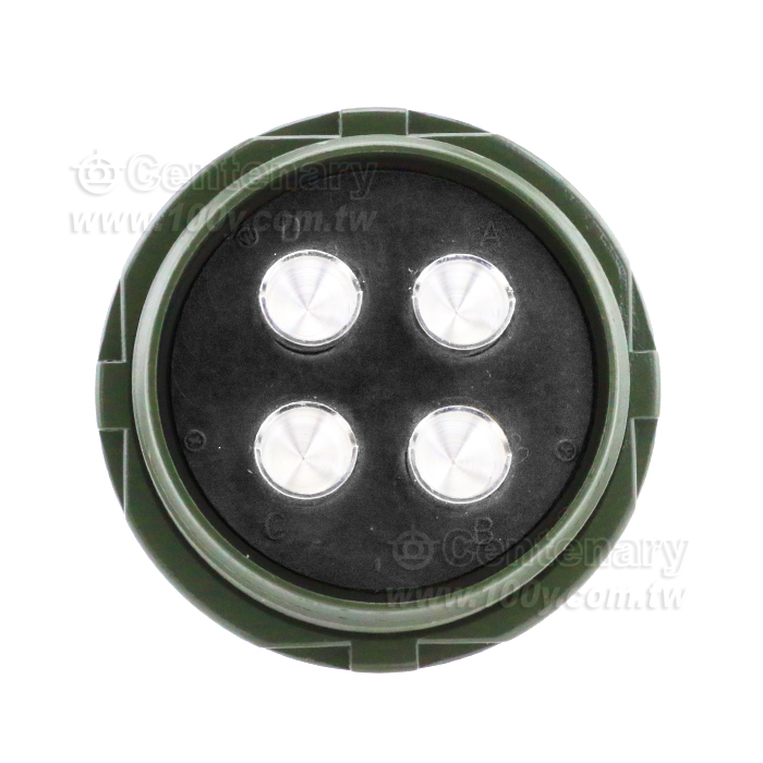 4P Straight Plug - 50452 Product Image