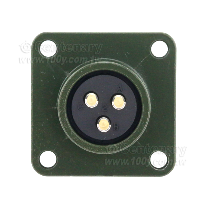 3P Box Mount Receptacle - 33887 Product Image