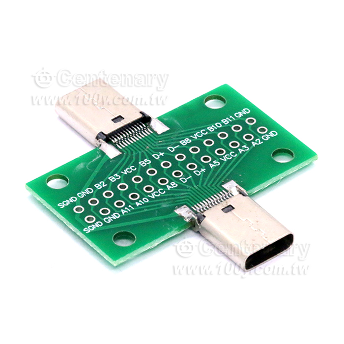 TYPE-C female to female head test board - 151095 Product Image