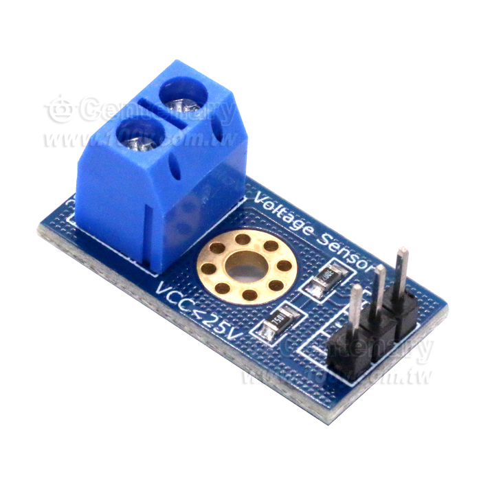 電壓檢測模塊 輸入電壓DC0-25V 尺寸28*14*25MM - 151102 產品圖片