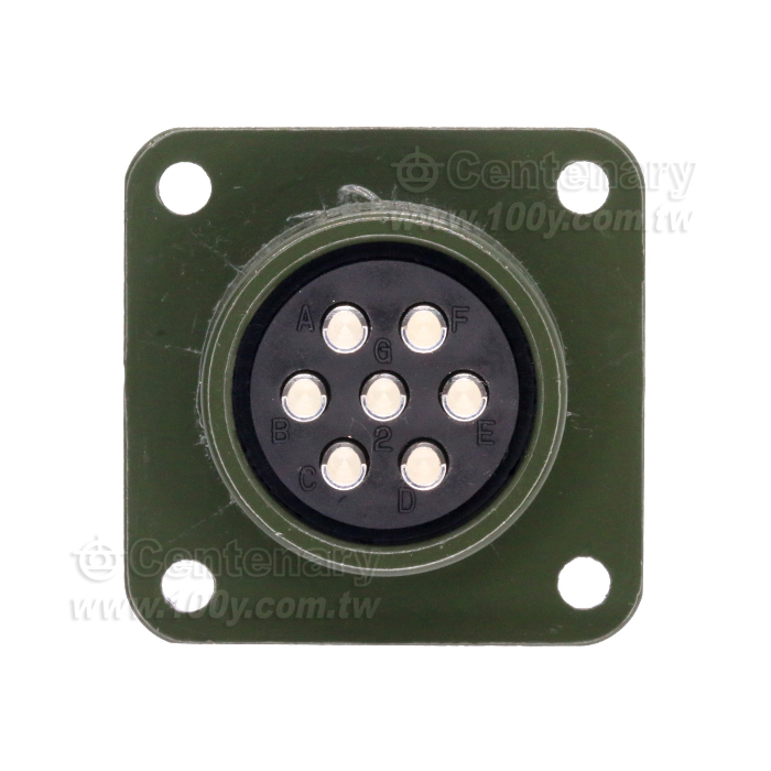 7P公端械外插座13A~20A 500Vac - 58979 產品圖片