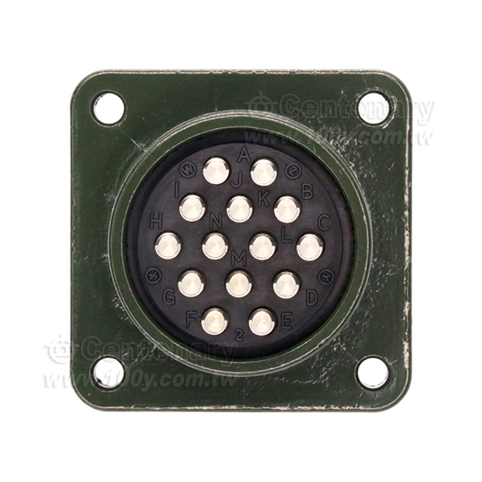 14P母端械外插座13A~20A 500Vac - 57556 產品圖片