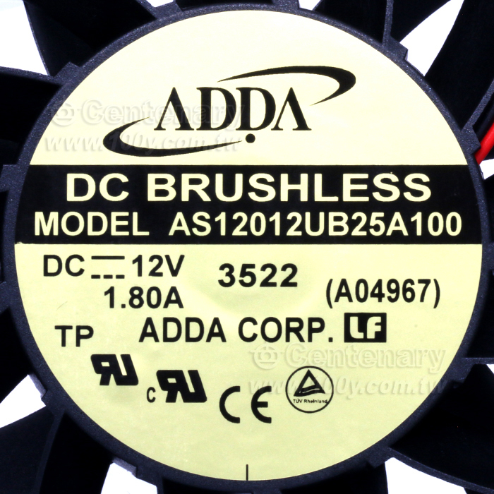 ADDA_DC Fan - 93166 Product Image
