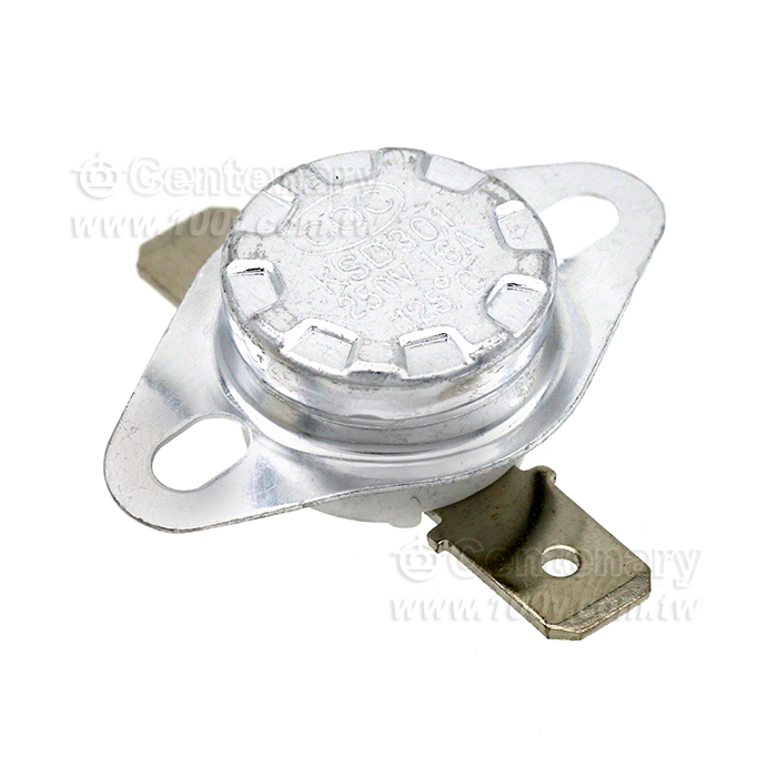 KSD301溫控開關平腳固定環16A250V-溫控器開關 - 144939 產品圖片