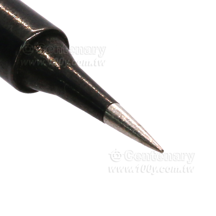 焊臺恆溫烙鐵頭 紫銅  圓尖型 黑色   - 152203 產品圖片