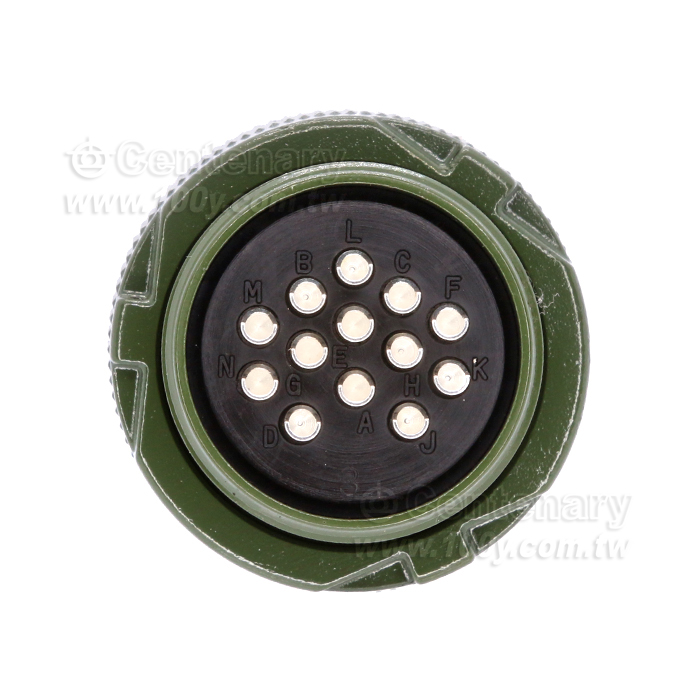 13P母端直管接頭 13A~20A/200Vac/250Vdc - 59566 產品圖片