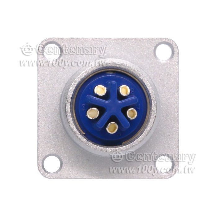 七星航空插头 4P 母插座 30A/250V - 164454 產品圖片