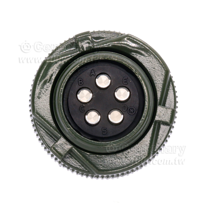 5P公端直管接頭 20A 200Vac - 32186 產品圖片