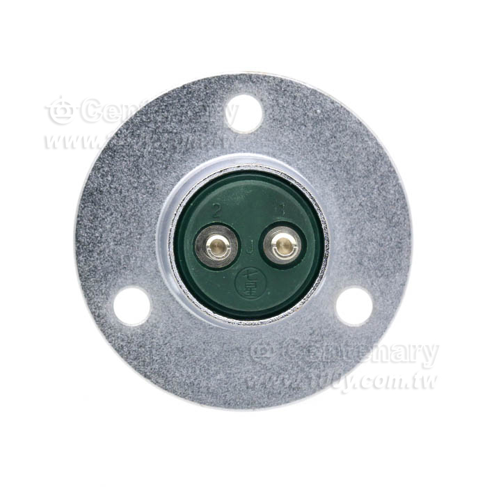 "七星電纜接頭" 2P公插座 5A250V - 66643 產品圖片