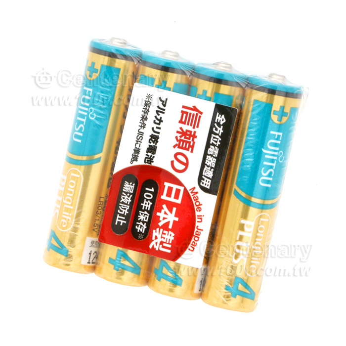 4號鹼性電池4入簡裝 - 93786 產品圖片