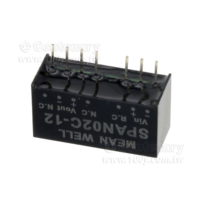 2W 36~72V→12V/ 167mADC/DC - 57463 產品圖片