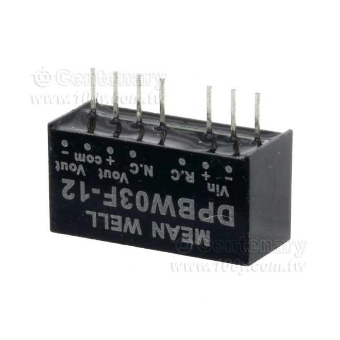 DC9~36Vin→DC±12V/±125mA - 152501 產品圖片