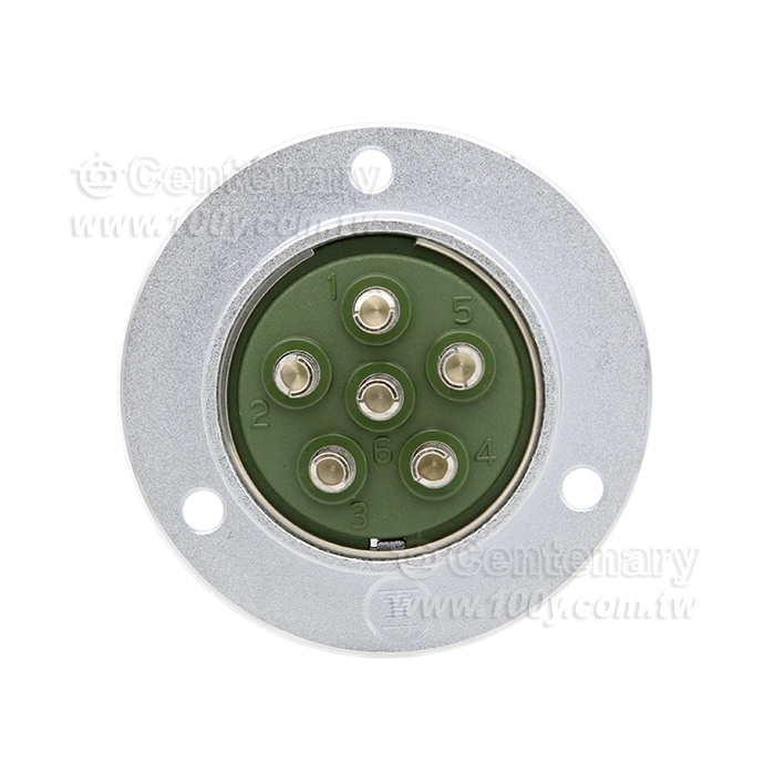 七星電纜接頭 6P 15A/250V 30mm - 103847 產品圖片