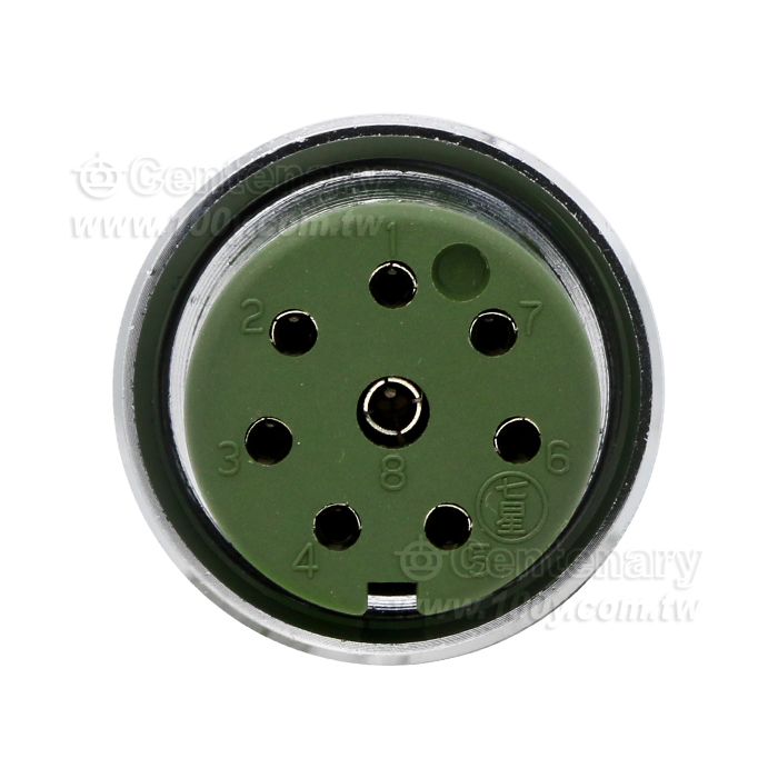 8P 母插頭 5A250V - 56436 產品圖片
