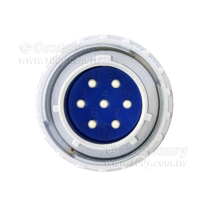 NJC-20 Series 7P Male Plug - 109719 Product Image