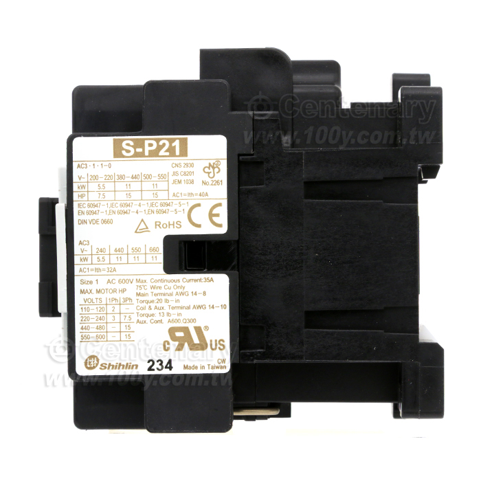電磁接觸器 AC24V 1a1b - 147951 產品圖片