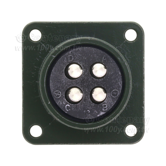 4P母端械外插座35A 500Vac - 39412 產品圖片