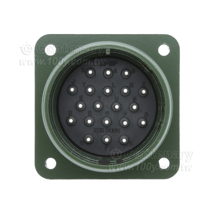 20P公端械外插座 13A~20A/500Vac/700Vdc - 93312 產品圖片