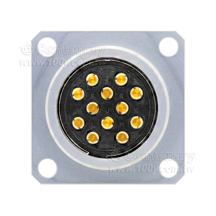 PRC04系列 12P方形母插座10A/400V - 147237 產品圖片