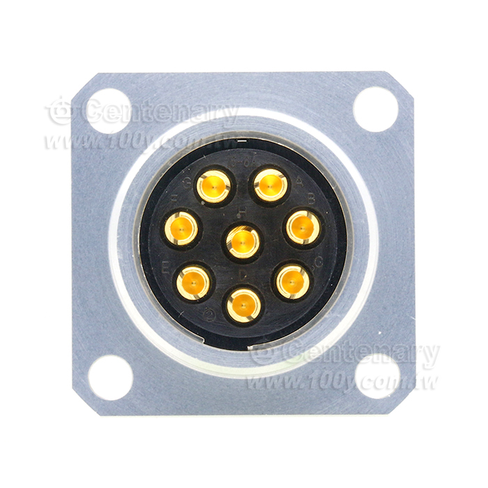8P square female socket - 147243 Product Image