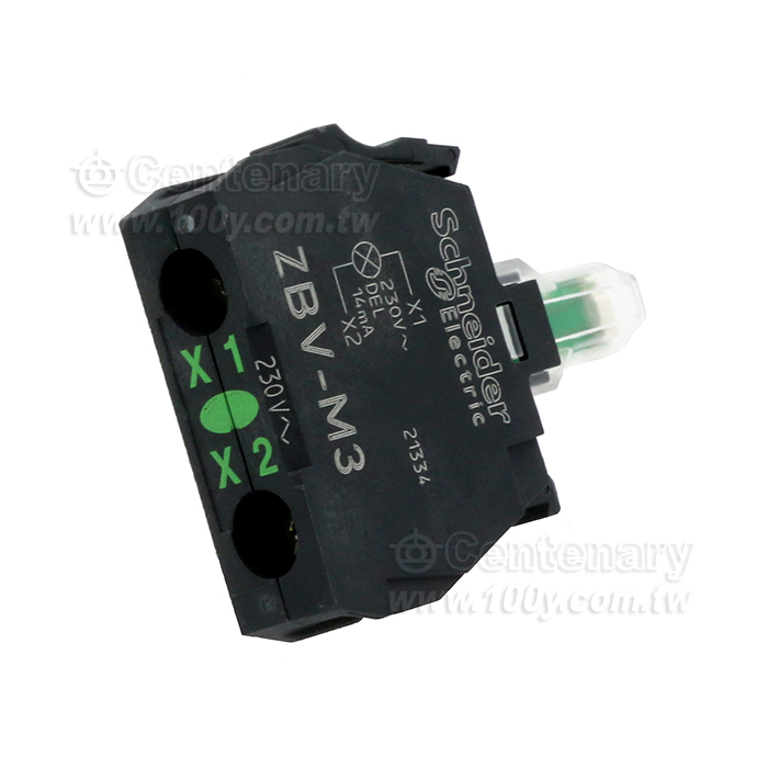 LED 指示燈模塊 綠色 230-240VAC - 140447 產品圖片