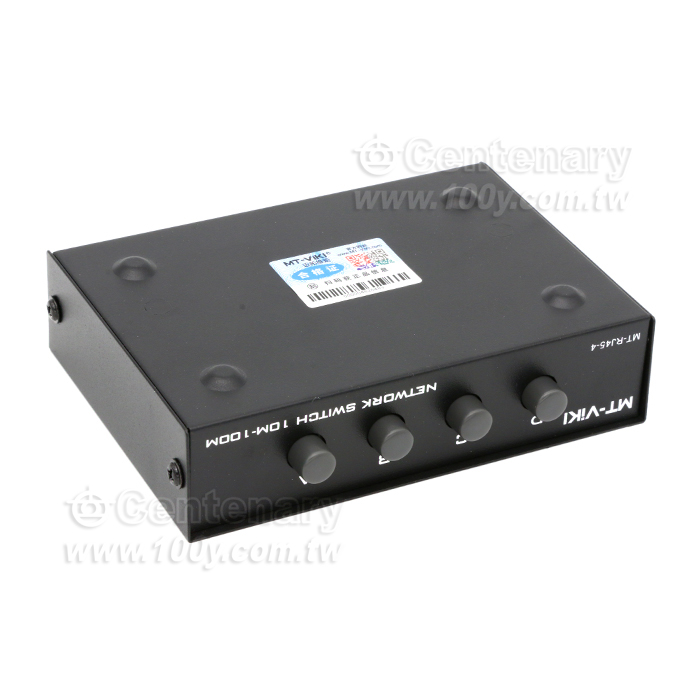 RJ45 網路切換器 黑色 - 93870 產品圖片