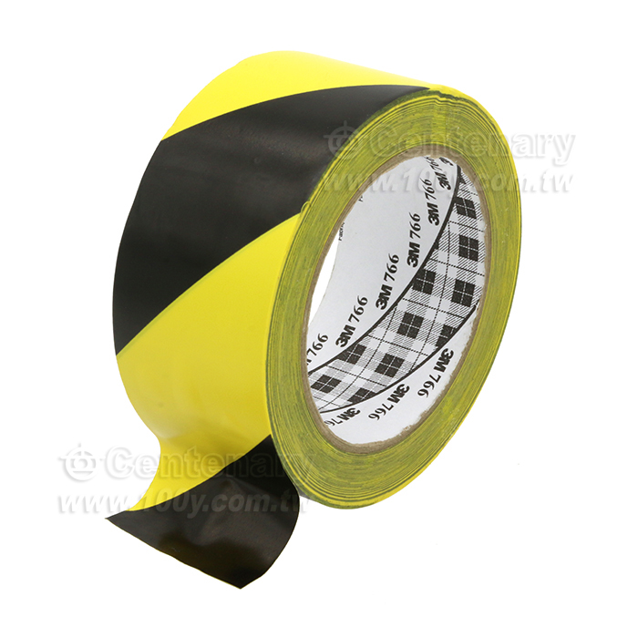 單面警示標示劃線膠帶 黃黑紋 48mm*33M - 153776 產品圖片