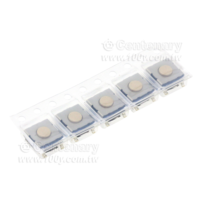 按鍵開關0.05A/24VDC  6.3*6*3.1mm - 153208 產品圖片