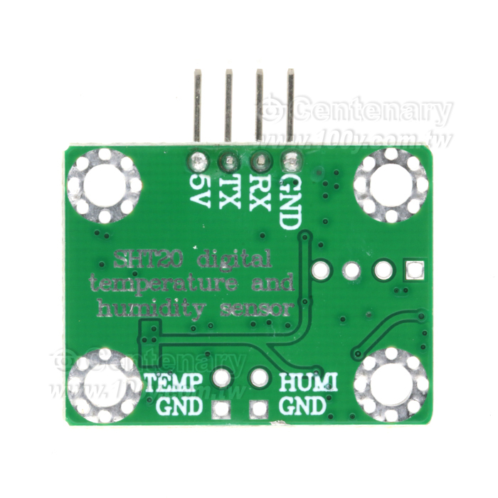 SHT20溫濕度感測器模組5V    23*30mm - 153894 產品圖片