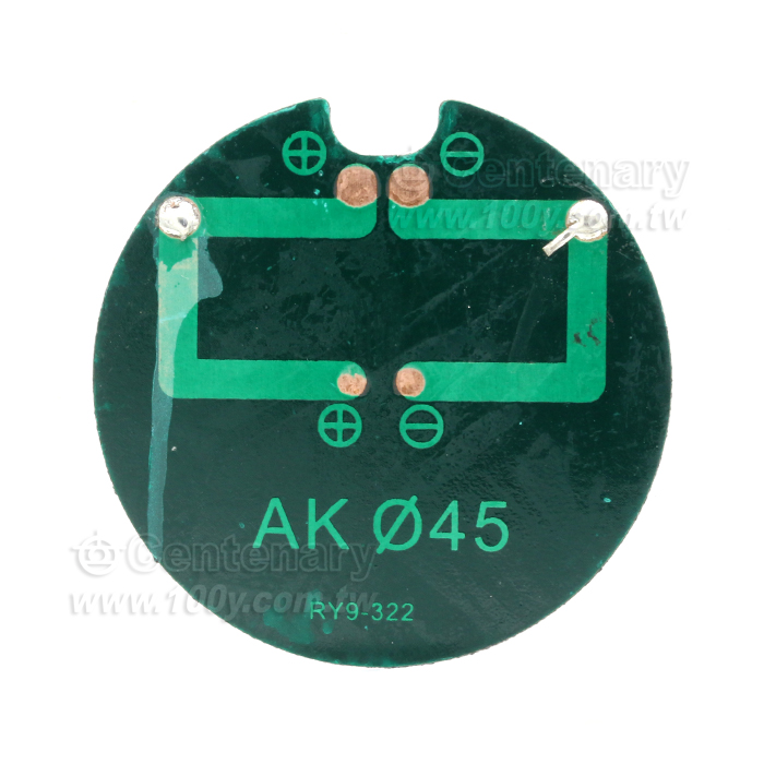 0.5V 多晶太陽能板  260mA/0.13W  圓形45mm - 154535 產品圖片