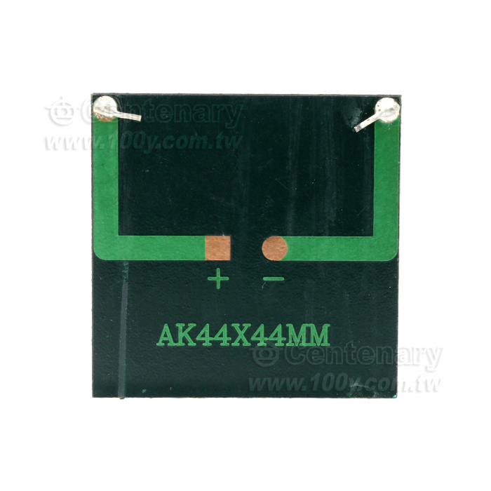 2V 多晶太陽能板  110mA/0.22W  尺寸44*44mm - 154541 產品圖片