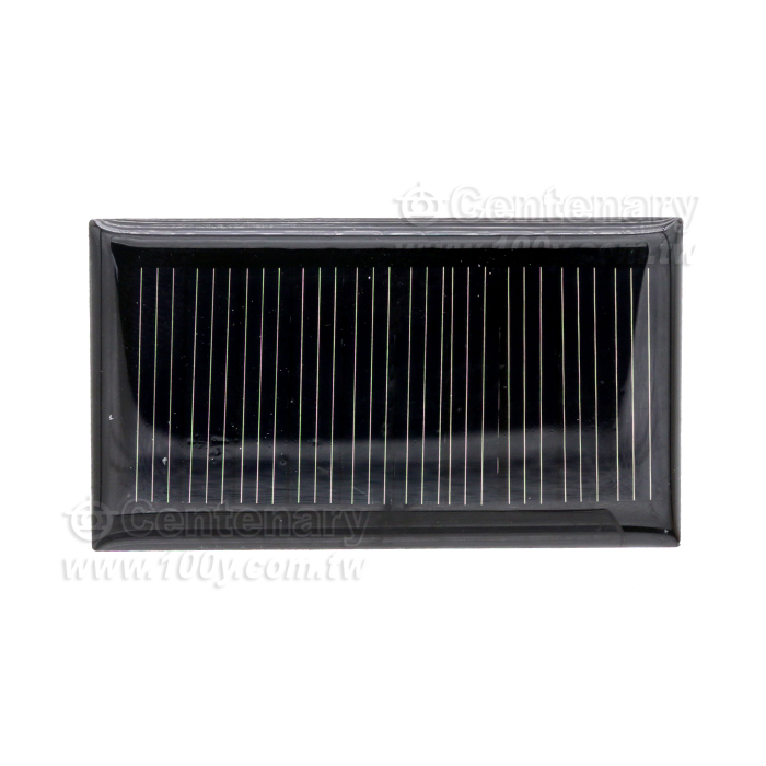 5V 多晶太陽能板  50mA/0.225W  尺寸53*30mm - 154543 產品圖片