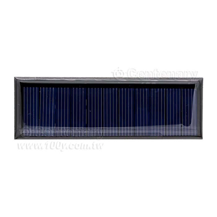 5.5V 多晶太陽能板  70mA/0.8W  尺寸90*30mm - 154546 產品圖片