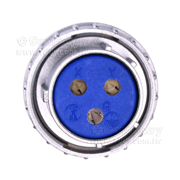 3P直管母插頭 20A/250V - 98396 產品圖片