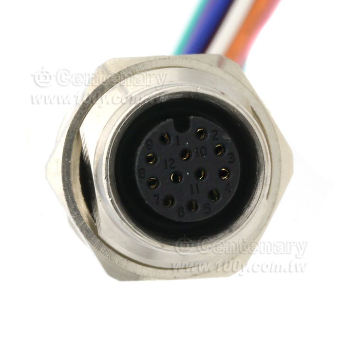 M12 Waterproof Sensor Cable - 154416 Product Image
